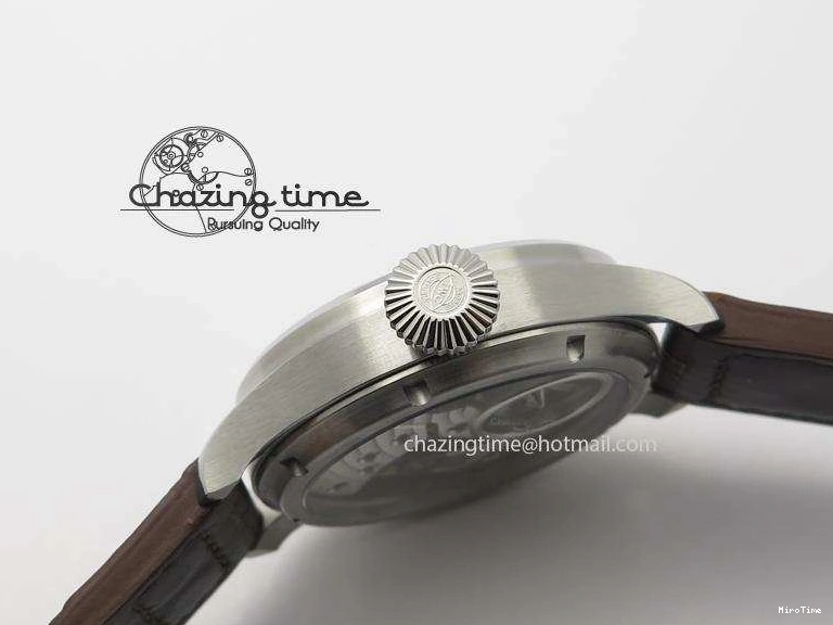 MIROTIME 0423 Reliable Big Pilot “Markus Buhler” IW5003 Turbine V6F Best Edition Blue Dial On Leather Strap A 7324